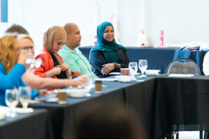 Arshia Ali-Khan (CEO of MLFA), Dr. Ahmed Elkhaldy, Islam Zebi, Catherine McDonald and Christina Jump 