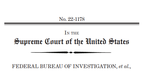 Amicus Brief: U.S. Supreme Court in support of an individual challenging No Fly placement