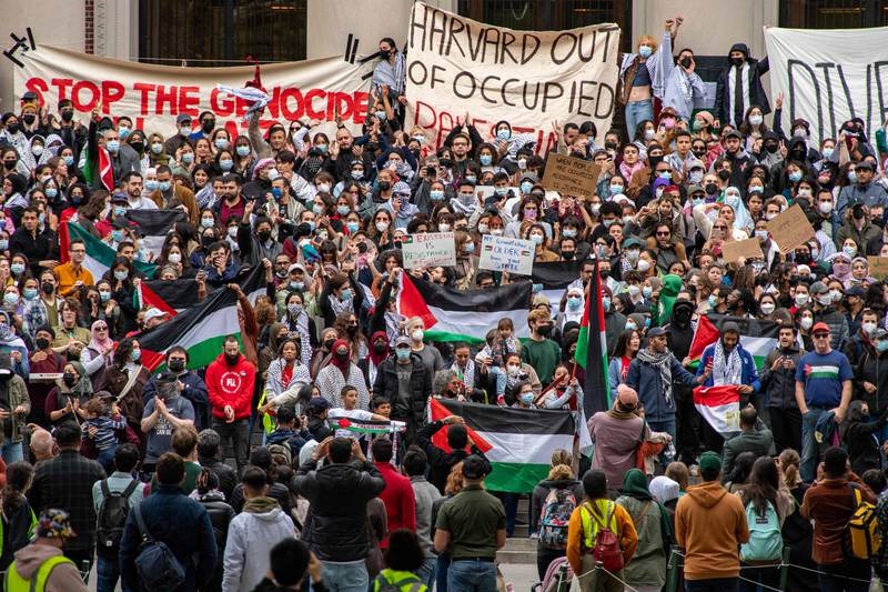 Complaint alleges Harvard didn’t protect pro-Palestinian students from threats
