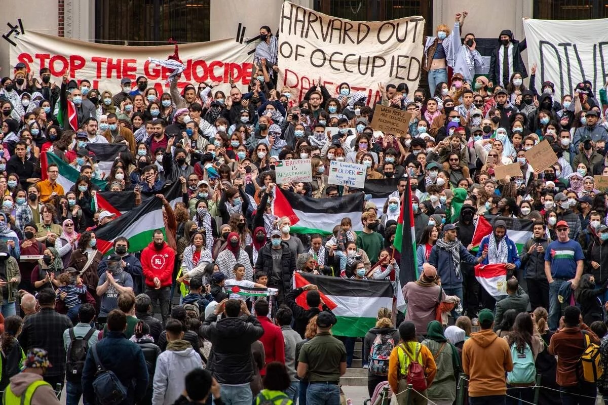 Complaint alleges Harvard did not protect pro-Palestinian students from threats