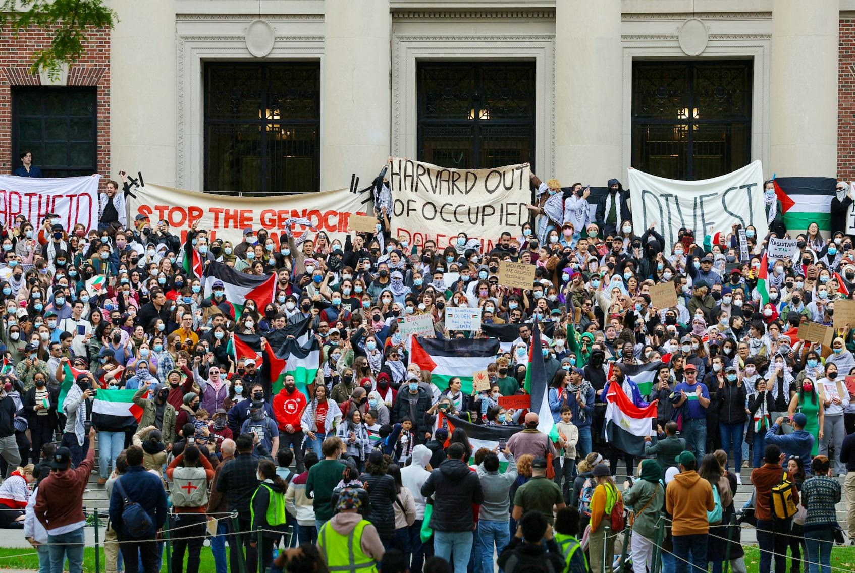 Complaint Alleges Harvard Didn’t Protect Pro-Palestinian Students From Threats